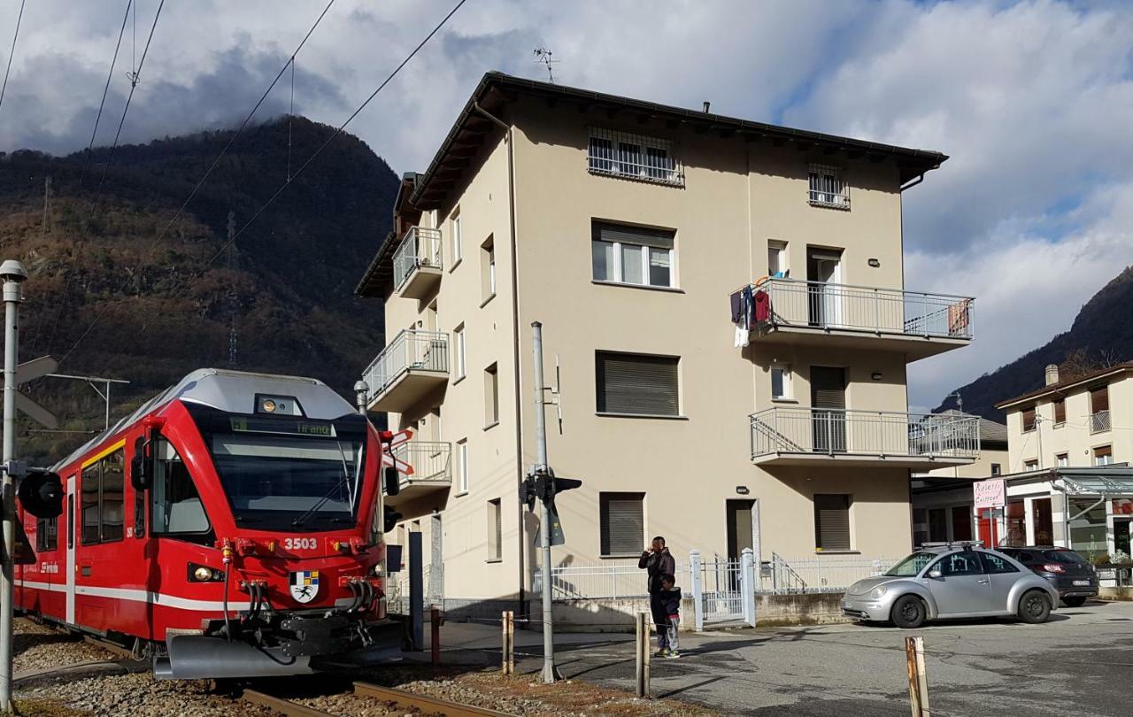 Le Stanze Del Trenino Rosso Leilighet Tirano Eksteriør bilde
